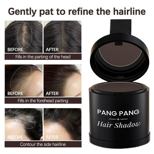 Hair Line Powder Contour Powder 2 in 1 Long Lasting Cover Hair Gaps Root Touch Up Concealer for Hairline Repair Peaceful Pleasures Health and Wellness