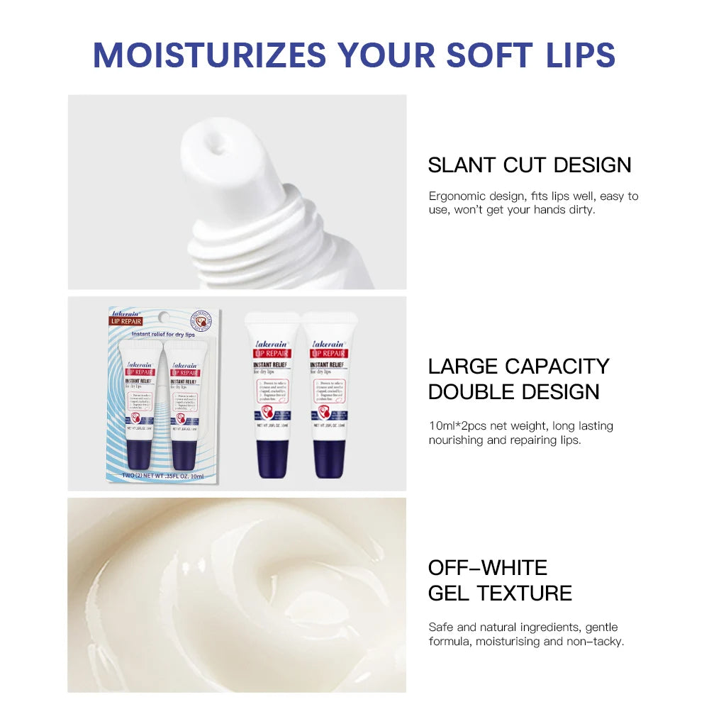 Hose Lip Care Repair Gel Cream Hydrating Hydrating Hydrating Hydrating Dryness Soothing Chapping Hydrating Repair Lip Balm Peaceful Pleasures Health and Wellness
