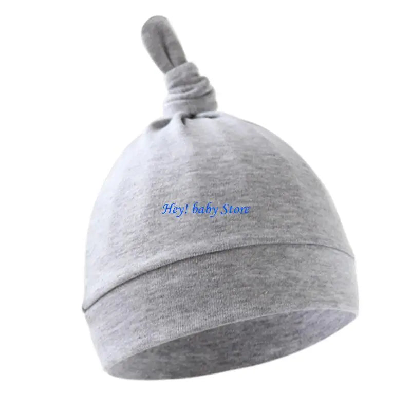 Cotton Baby Bonnet Earflap Hat | Soft Infant Cap 0–6 Months
