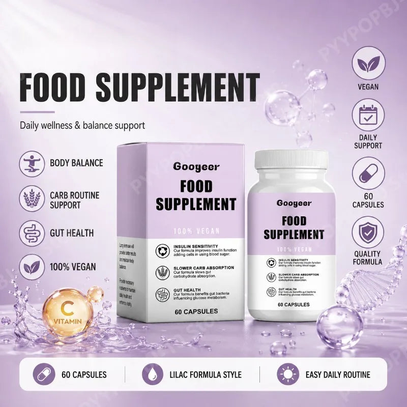 Vitamin C Daily Dietary Supplement – Clean Formula 60 Capsules