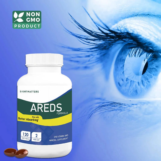 AREDS 2 Eye Vitamins – Lutein, Zeaxanthin, Vitamin C, E, Zinc & Copper – 120 Mini Softgels Peaceful Pleasures Health and Wellness