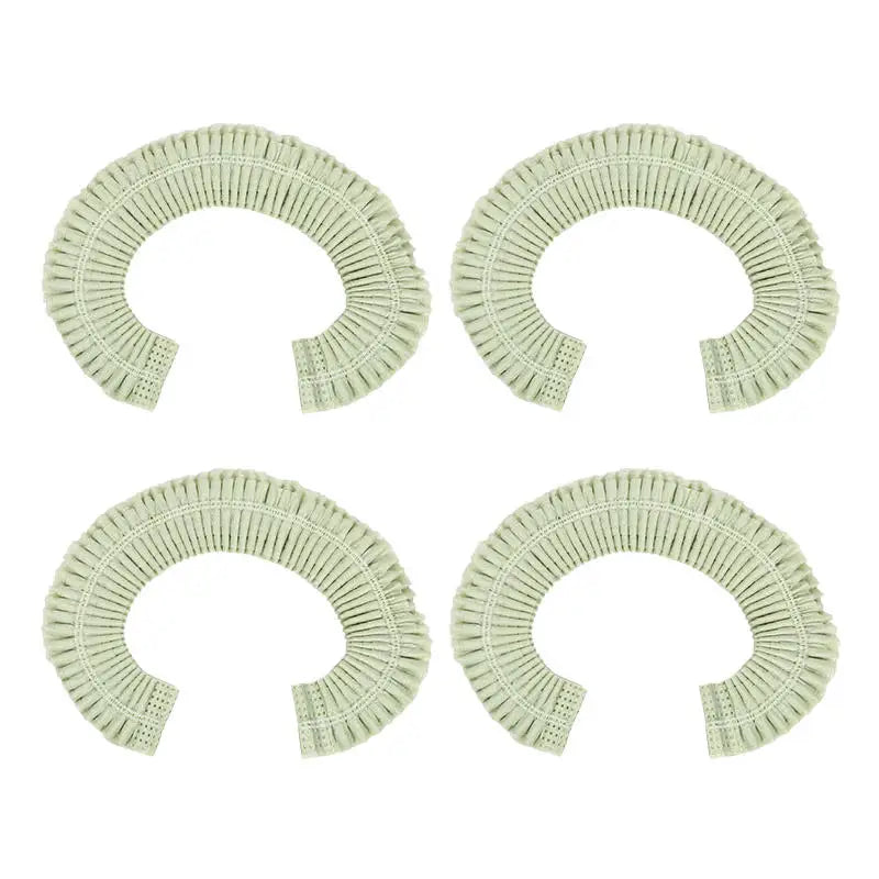 4pcs/Set Disposable Pillowcase Dirt-Proof Universal Fit For Hotel Beauty Salon Travel No Pillow Core Included Portable Supplies Peaceful Pleasures Health and Wellness 20pcs(5set) green