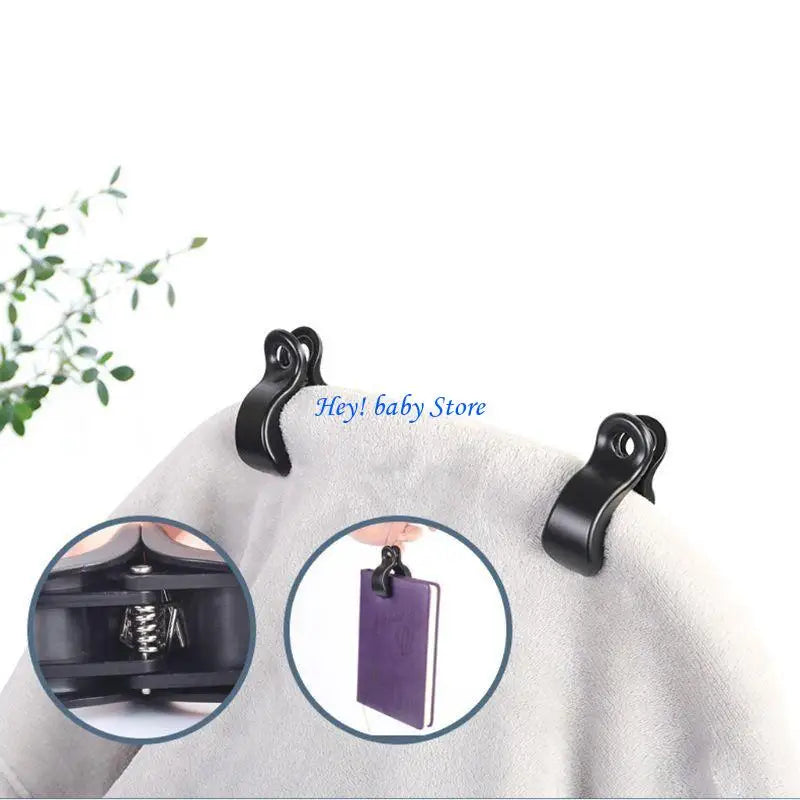 Baby Stroller Blanket Clips 4-Pack | Pushchair Peg Hooks