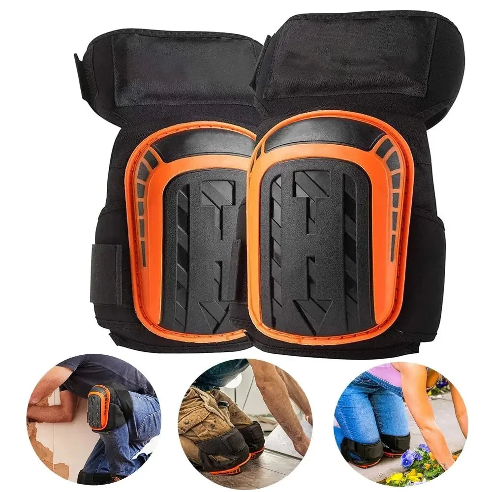 Professional Heavy Duty EVA Foam Padding Knee Pads With Comfortable Gel Cushion And Adjustable Straps For Working Gardning Peaceful Pleasures Health and Wellness