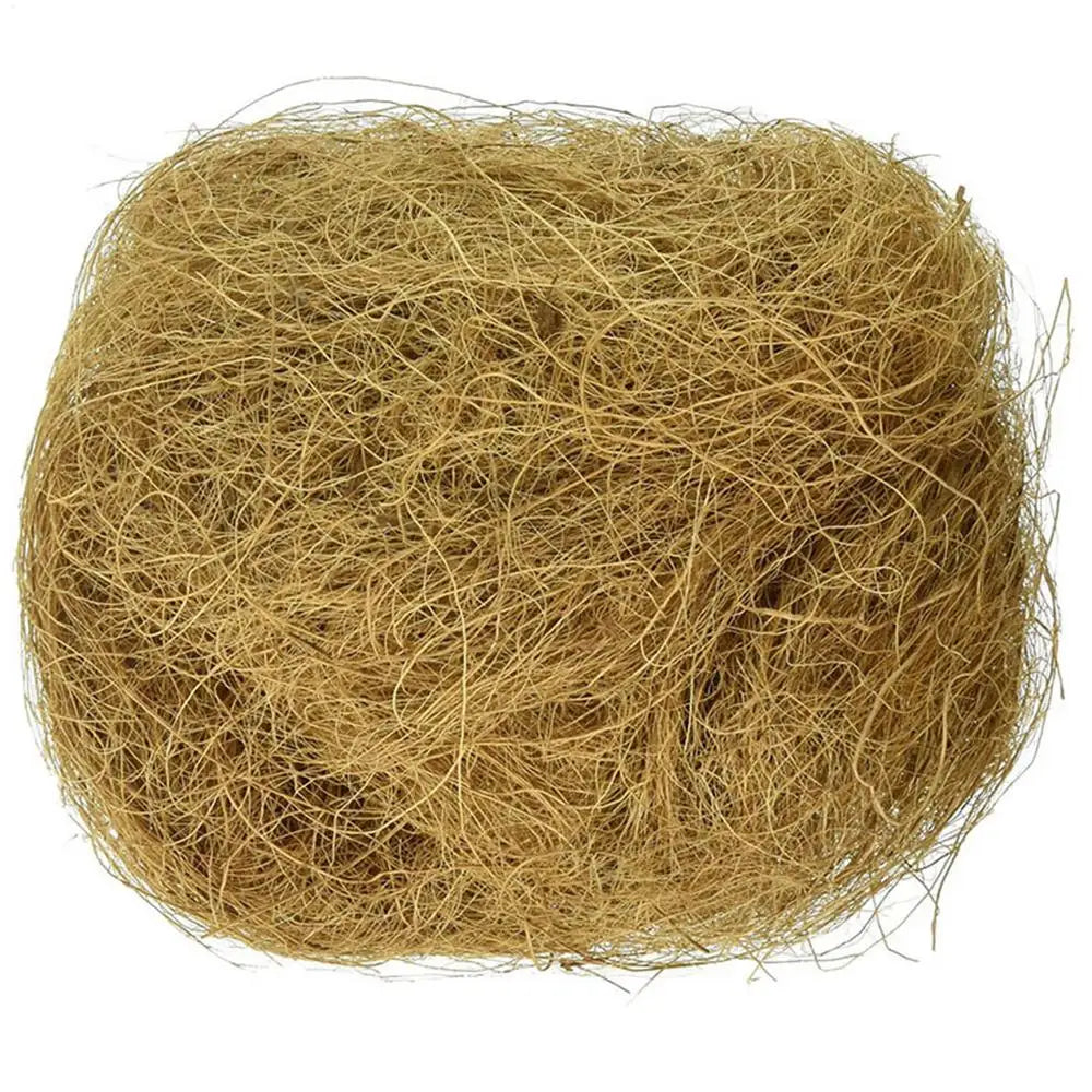 Natural Coconut Coir Fiber 100g | Pet Bedding & Plant Mulch