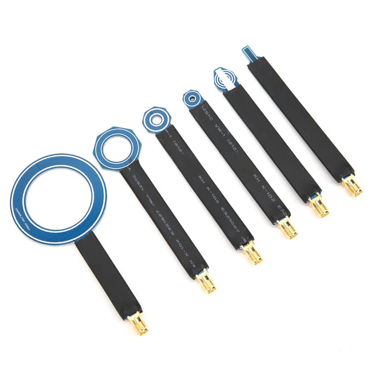 6-Piece Near-Field Magnetic Probe Set | SMA EMI Test Antennas EMI Test Probe Set Peaceful Pleasures Health and Wellness Default Title