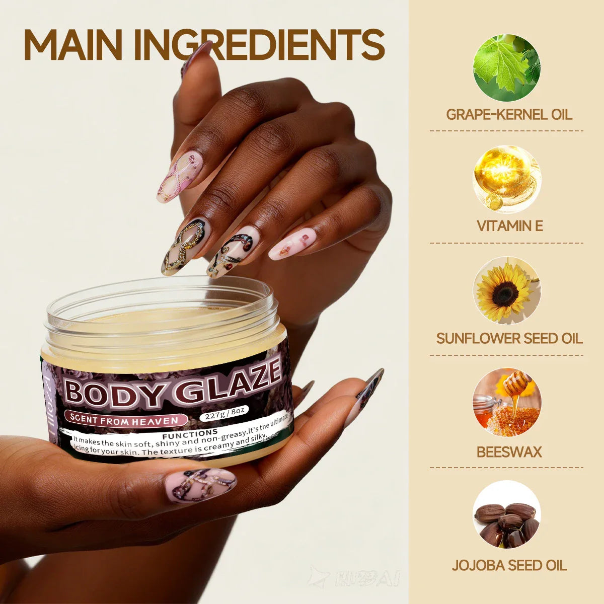 Fragrant Brightening Body Lotion – Moisturizing & Radiance Boost