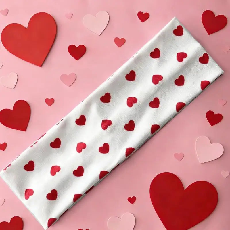 Love Print Hair Band – Korean Sports & Yoga Headband for Girls