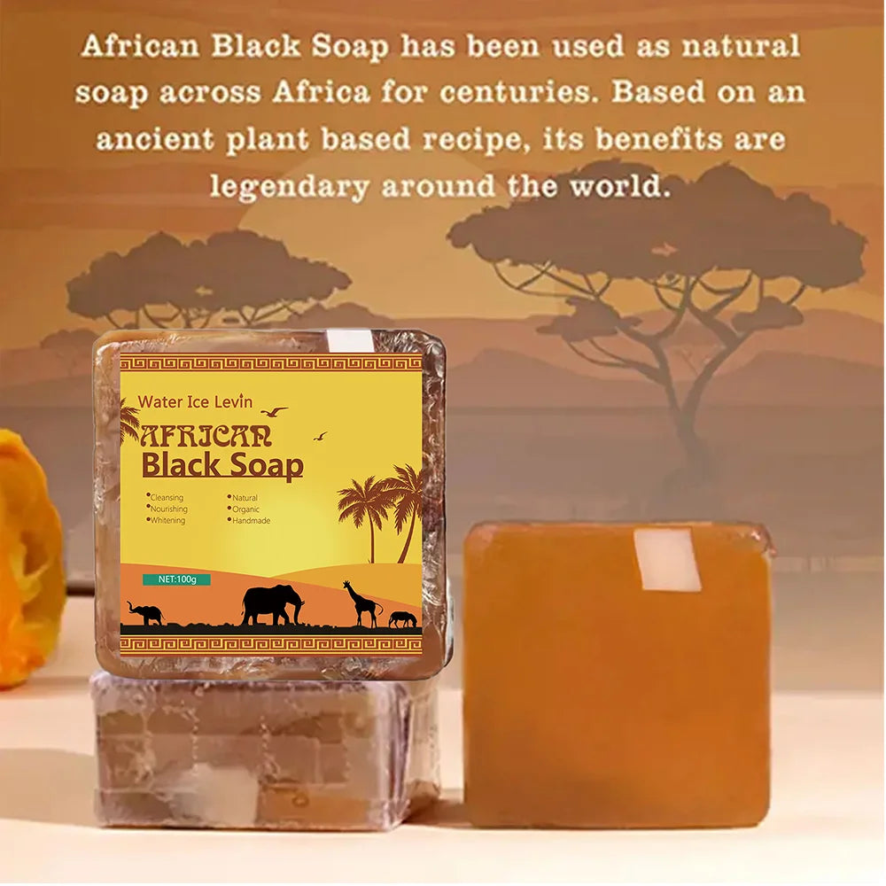 African Black Soap – Turmeric Kojic Acid Brightening Face Bar