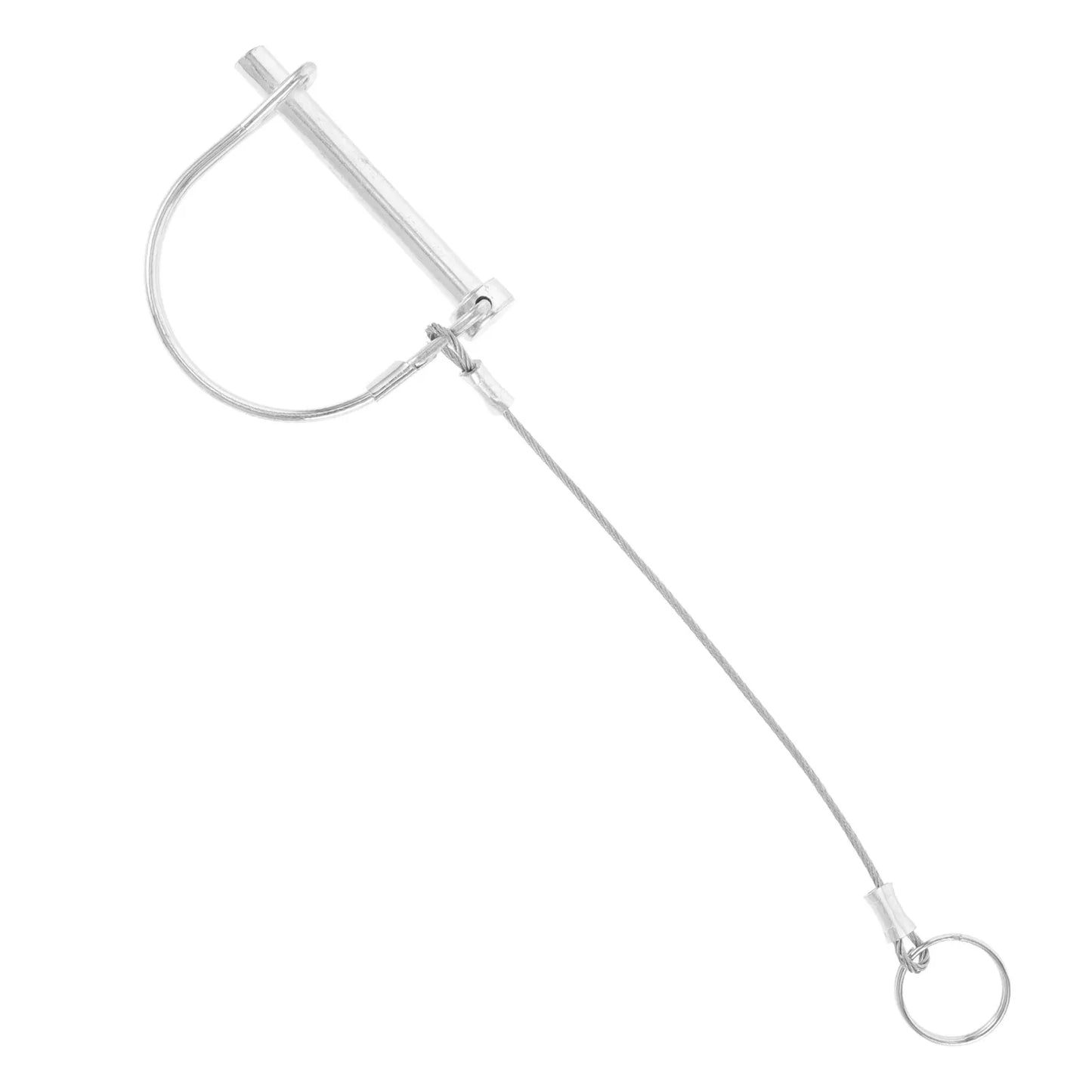 Trailer Hitch Pin Lock Safety Coupler Pin Heavy Duty Wire Lock Multiple Sizes High Strength Material Easy Install Versatile Tow Peaceful Pleasures Health and Wellness