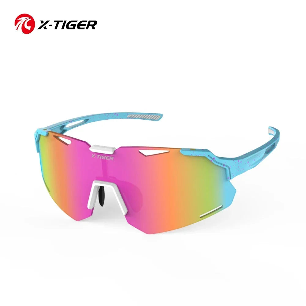 X-TIGER Kids Cycling Sunglasses UV400 TR90 Ultralight Sports