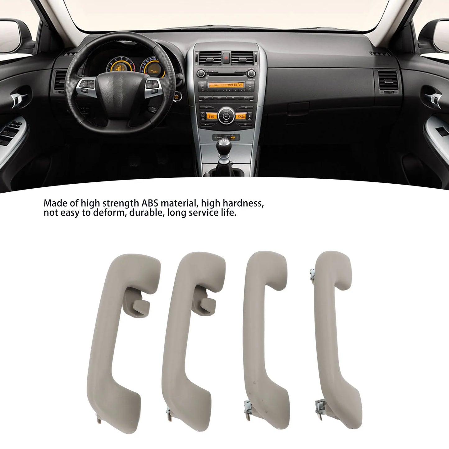 Interior Pull Roof Grab Handle ABS Auto Comfortable Grip Replacement