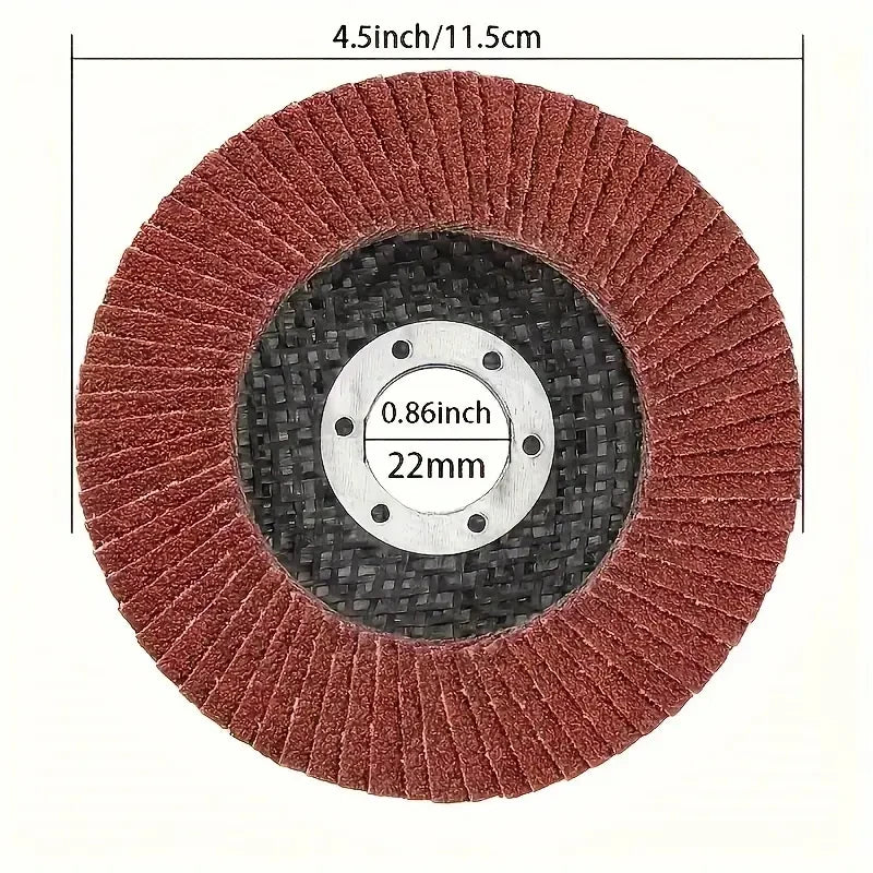 Zirconia Wing Blade 40-120 Grinding Wheel 7 8 Hole Disc Wood