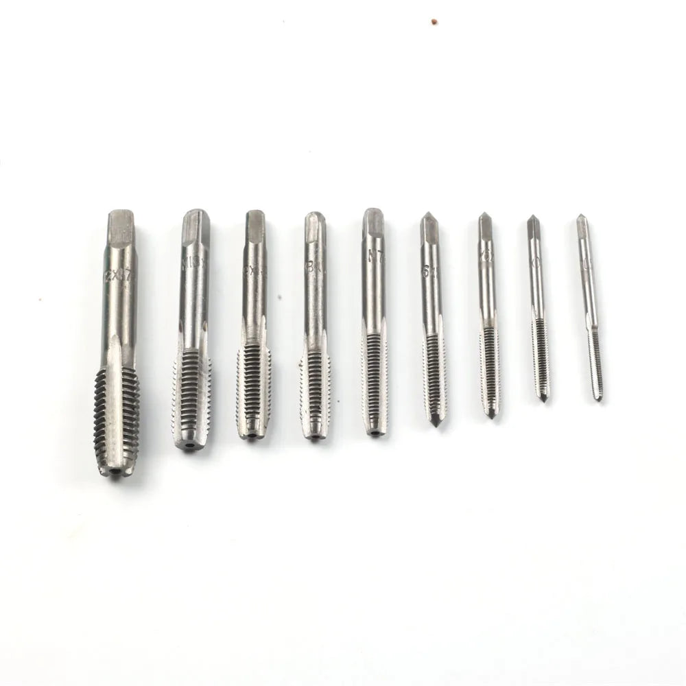 Metric Tap & Die Set 8/12/20Pc M3-M12 Thread Cutting Kit Peaceful Pleasures Health and Wellness