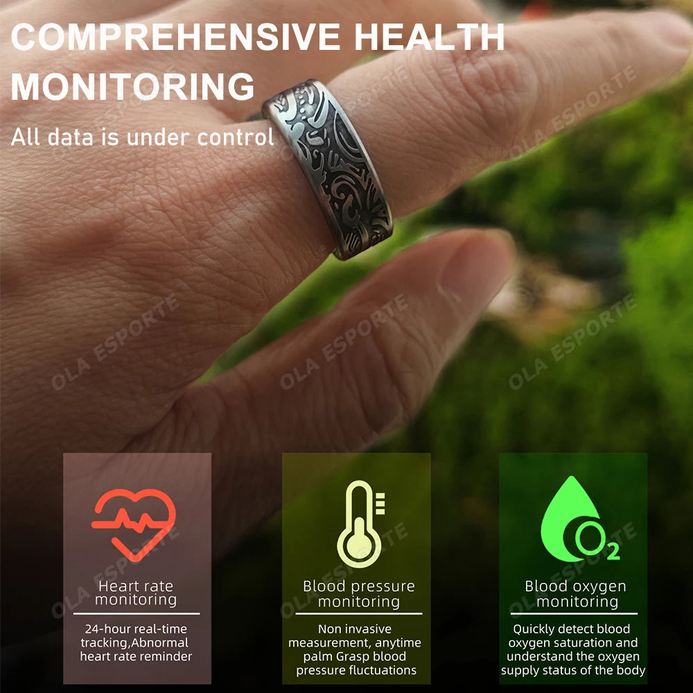 Ola Esporte Smart Ring – Sleep & Heart Rate Fitness Tracker