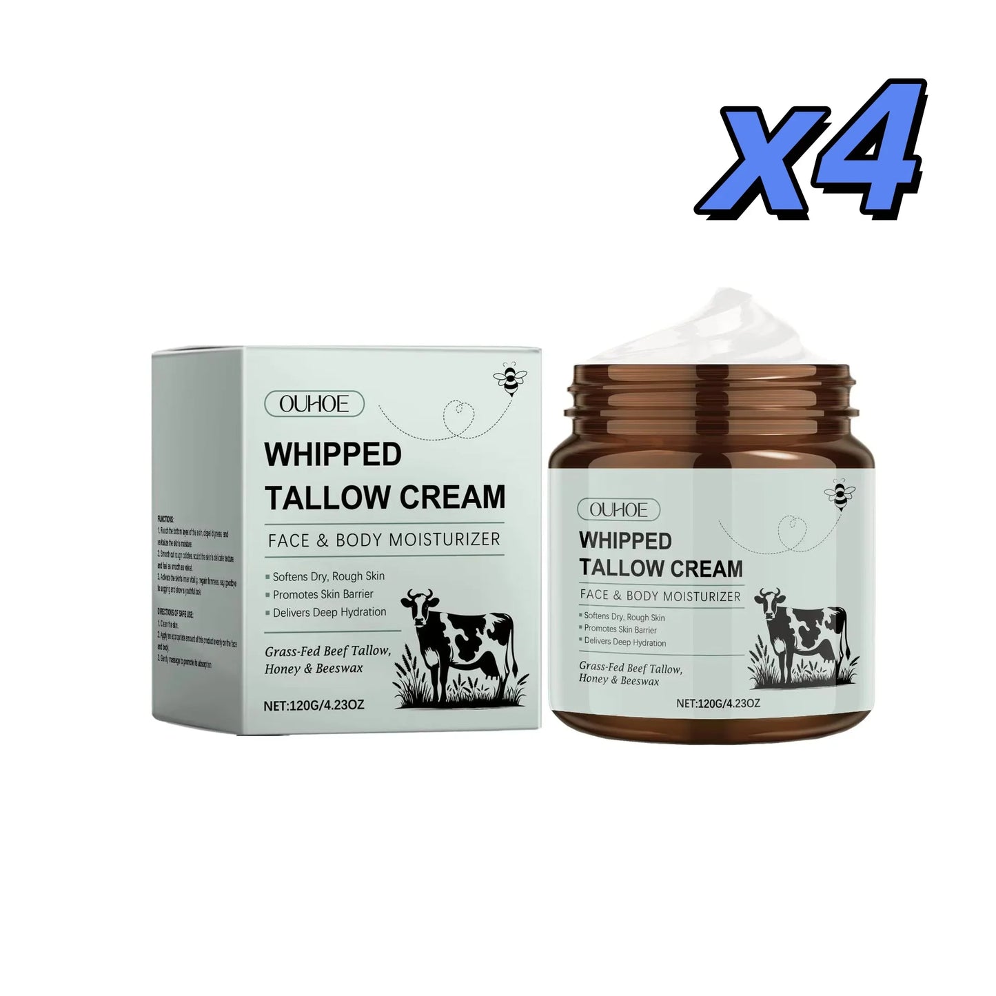 Ouhoe Tallow Cream – Pore Minimizing, Firming & Hydrating