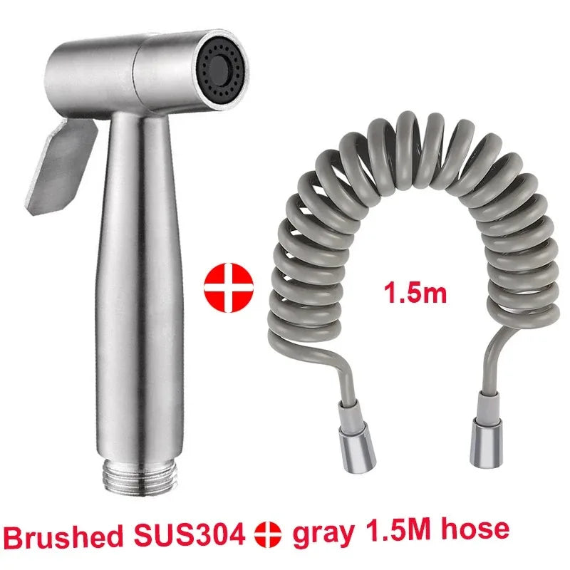 Handheld Bidet Sprayer Set | 304 Stainless Steel Toilet Sprayer