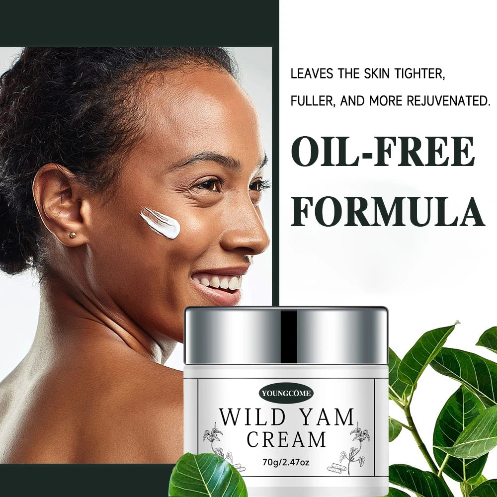 Wild Yam Root Face Cream – Moisturizing, Brightening & Firming Face Moisturizer Cream Peaceful Pleasures Health and Wellness