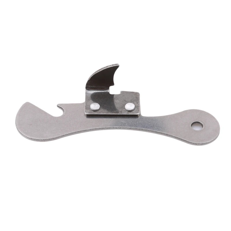 Stainless Steel Can Opener Manual Multifunctional Tin Opener Beer Bottle Opener for Kitchen Canned Food Opening Tool Peaceful Pleasures Health and Wellness