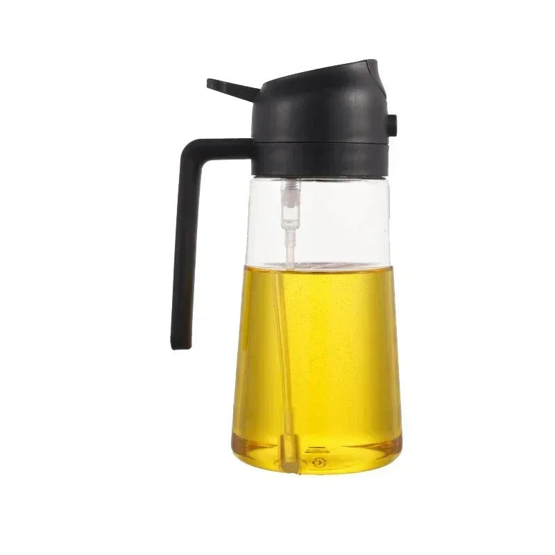 500ml Oil Spray Bottle for Kitchen, Air Fryer, BBQ & Camping