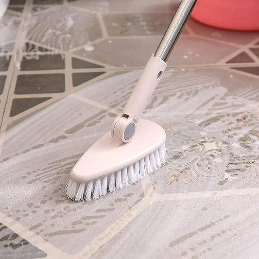 Bathroom Cleaning Brush Long Handle Floor Dead Corner Hard Hair Tile Peaceful Pleasures Health and Wellness
