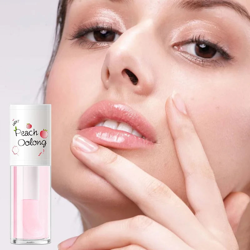 Peach Milk Honey Lip Oil – Moisturizing Gloss & Lip Lines