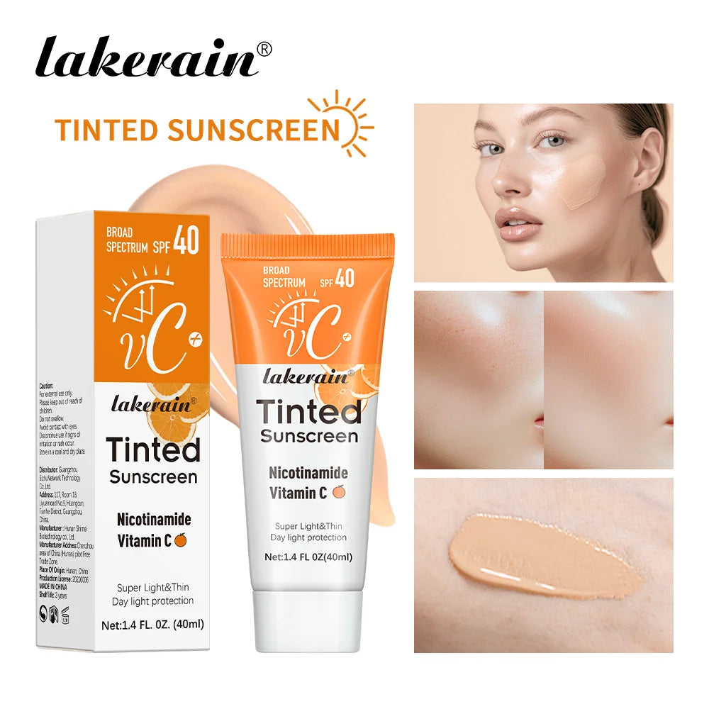 SPF40 Tinted Moisturizing Sunscreen for Skin Protection Peaceful Pleasures Health and Wellness 40ml