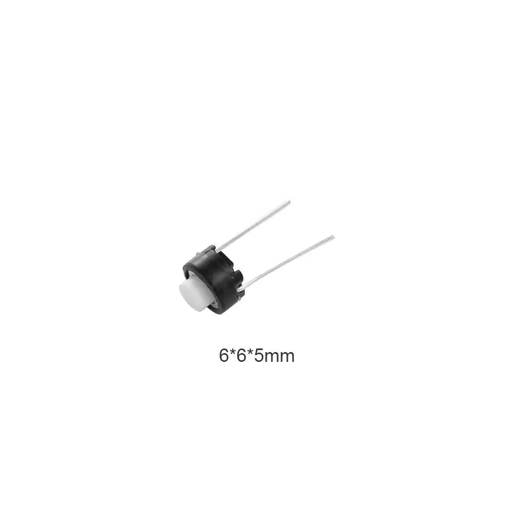 2Pins Mini Micro Momentary Switch Accessories 6*6*5mm Push Button Switch Tactile Push Switch Micro Switch Tactile Plush Button Peaceful Pleasures Health and Wellness