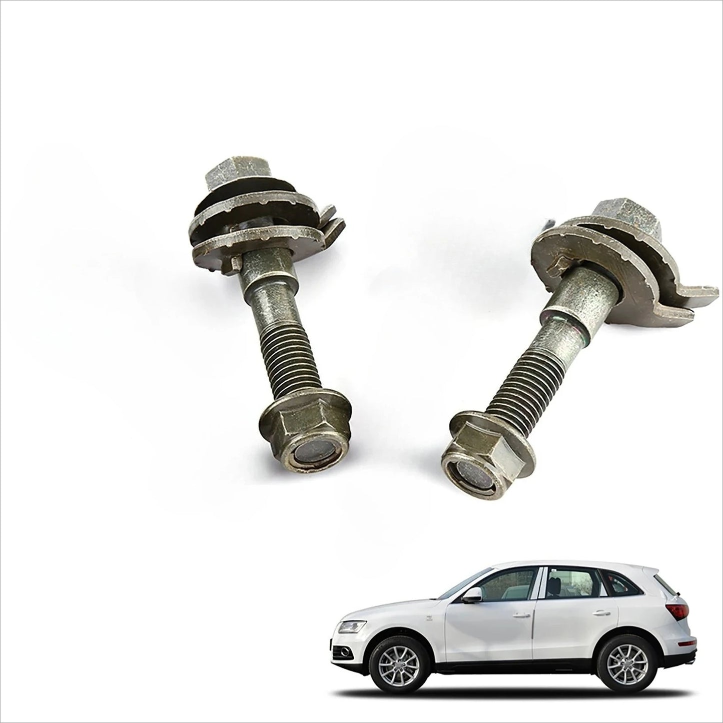2/4pcs 13mm Steel Adjustable Camber Bolt Kit for Vehicle Wheel Alignment Camber Correction Cam Bolt Set Peaceful Pleasures Health and Wellness 2pcs