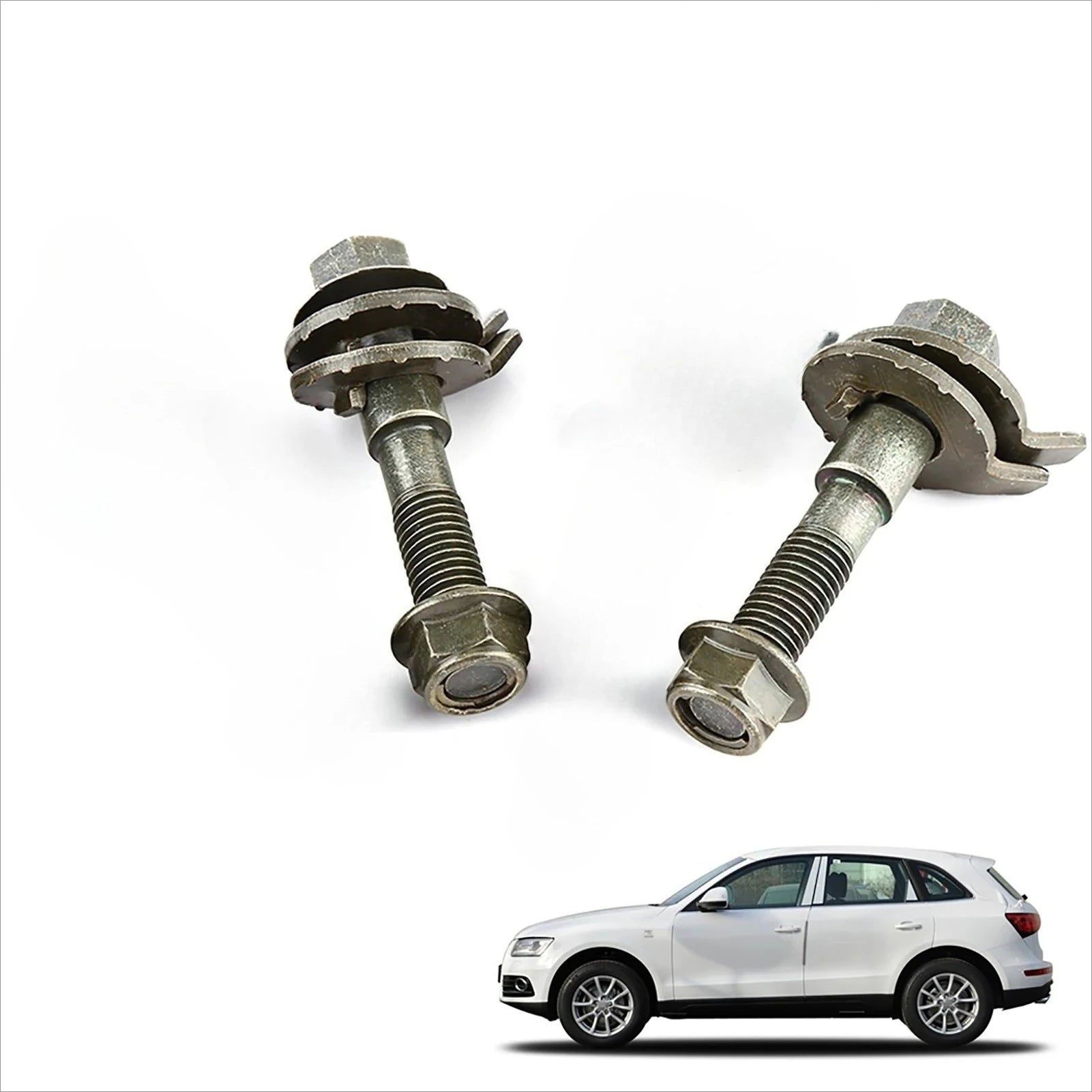 2/4pcs 13mm Steel Adjustable Camber Bolt Kit for Vehicle Wheel Alignment Camber Correction Cam Bolt Set Peaceful Pleasures Health and Wellness 2pcs