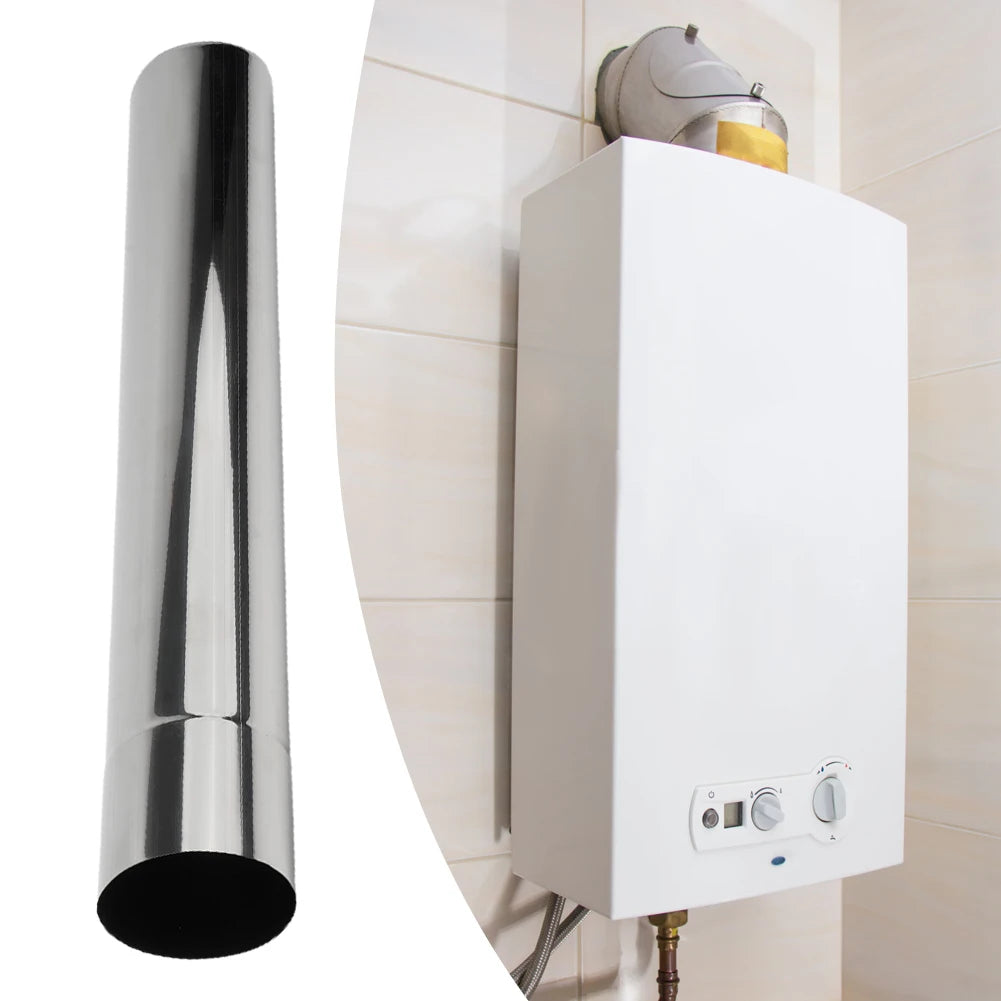 Stainless Steel Chimney Straight Exhaust Pipe Stove Boiler Flue Liner