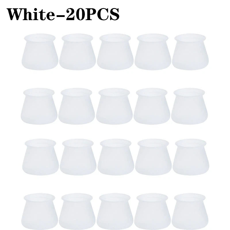 Silicone Chair Leg Caps | Anti-Slip Floor Protector Pads