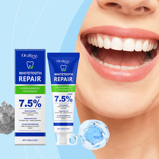 Oralhoe Hydroxyapatite Toothpaste | Whitening & Enamel Repair Whitening Toothpaste Peaceful Pleasures Health and Wellness