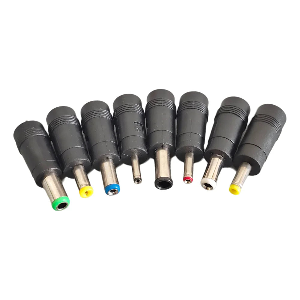 DC Power Male to Female Adapter 3.5x1.35mm 4.0x1.7mm 4.8x1.7mm 5.5x1.7mm 5.5x2.1mm 5.5x2.5mm 6.3x3.0mm 6.0x4.4mm Lapto Connector Peaceful Pleasures Health and Wellness