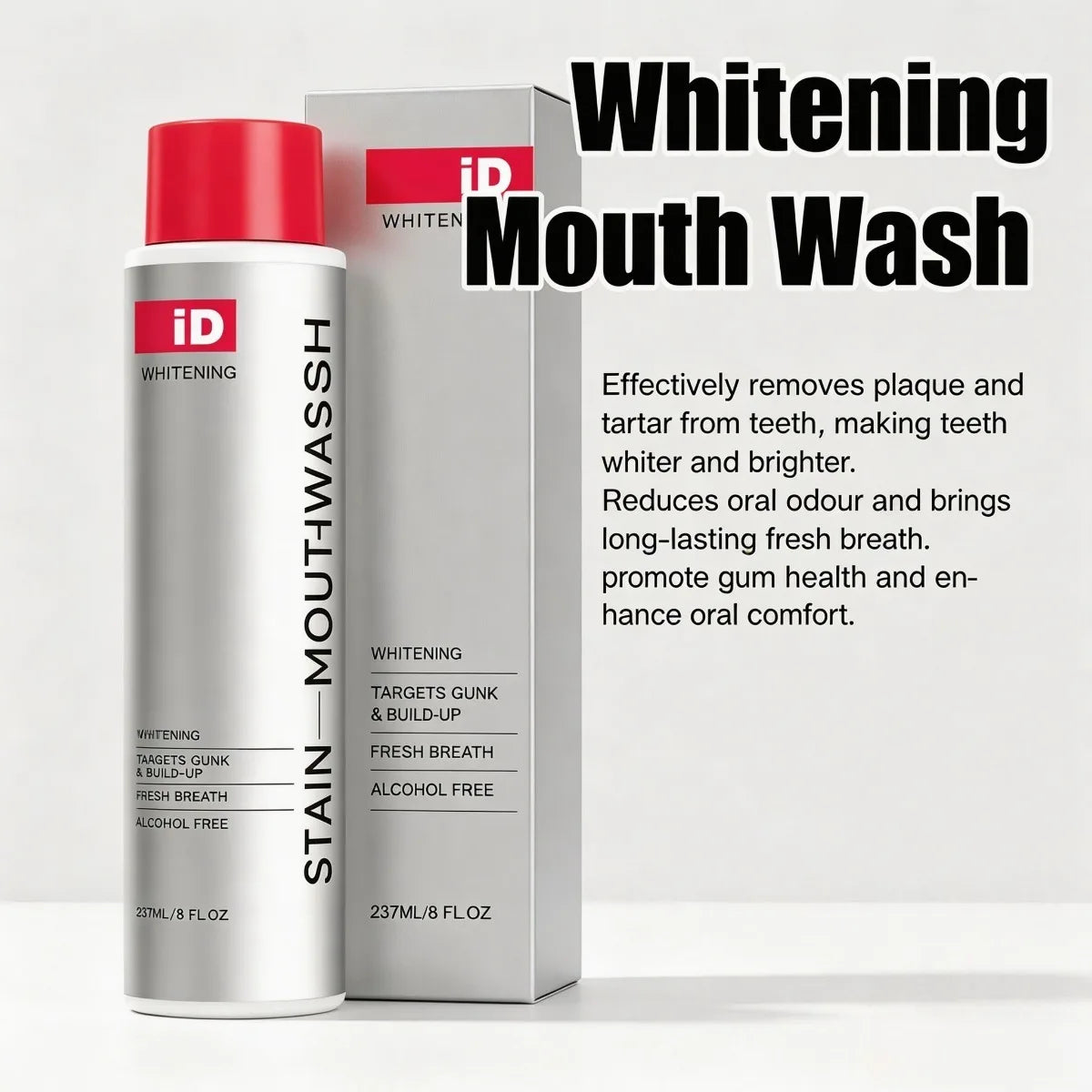 Ximonth Whitening Mouthwash – Fresh Breath & Enamel Safe