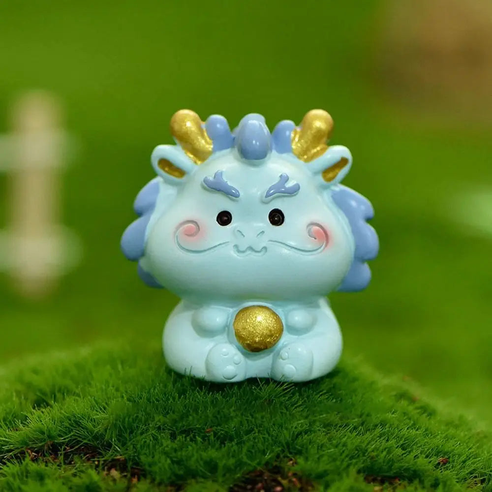 Resin Zodiac Animal Figurine | Micro Landscape Ornament & Gift