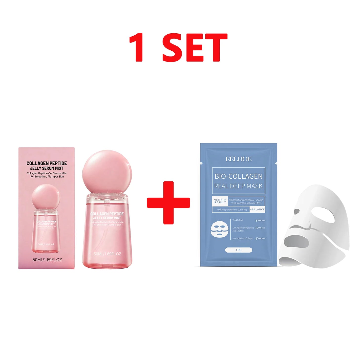 Collagen Peptides Jelly Serum Mist – Hydrating Face Spray