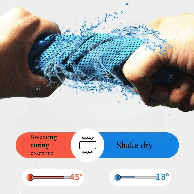 Sports Wrist Sweat Towel – Thin, Cool & Quick-Dry | 25×40cm