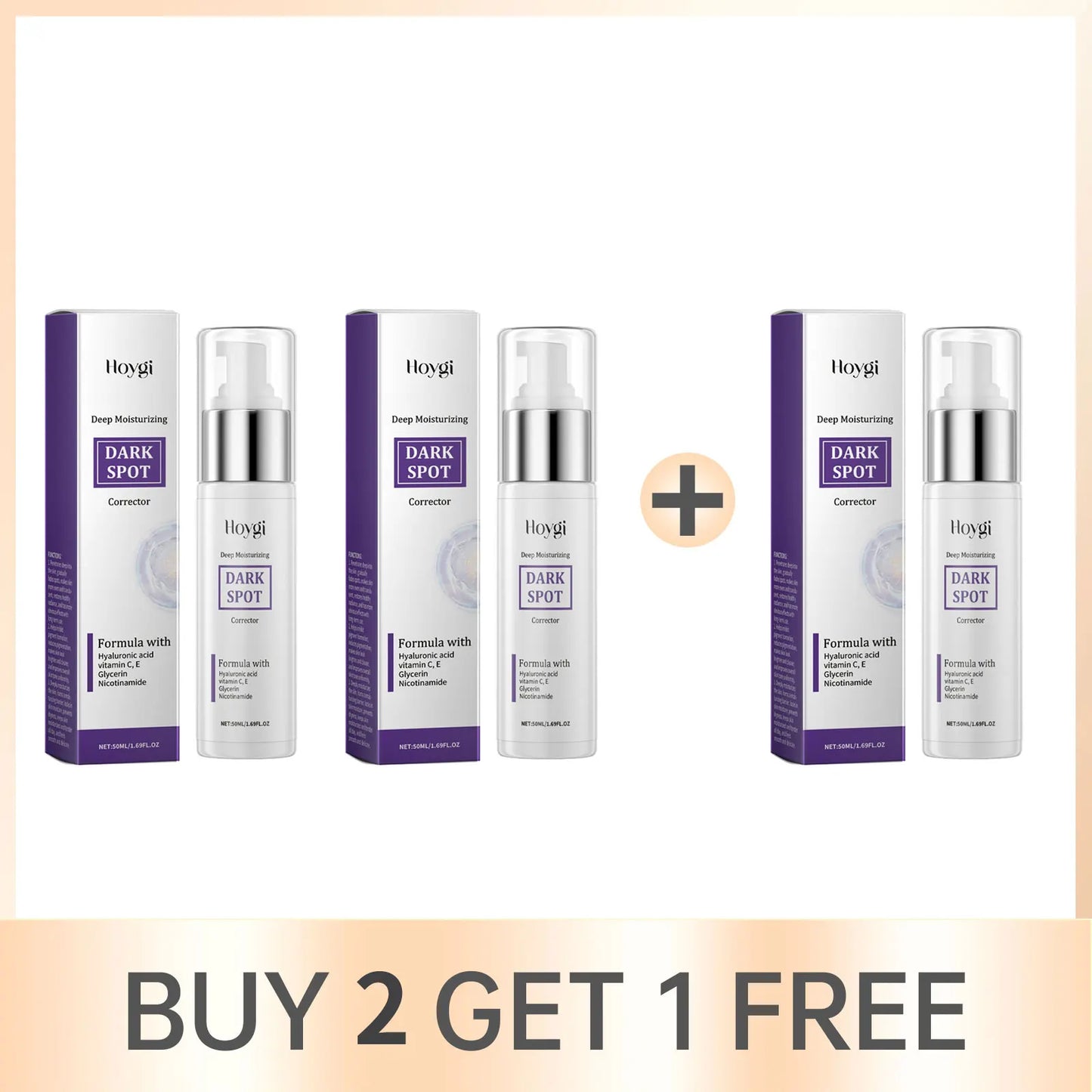 Hoygi Nicotinamide Brightening Face Cream – Fade Dark Spots