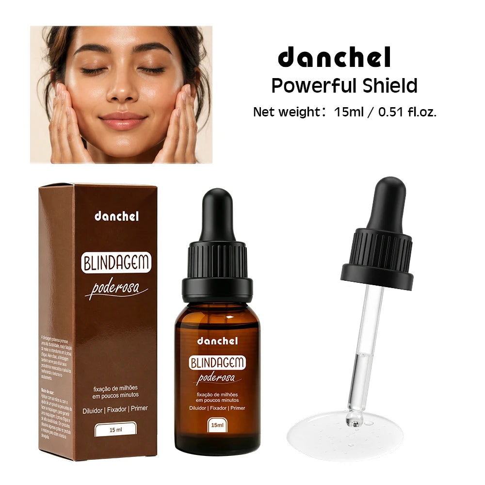Multi Effect Pre Makeup Drop Long Lasting Hold Makeup Super Waterproof 3-in-1 Pre Makeup Base, Setting, Makeup Dilution Repair Peaceful Pleasures Health and Wellness Powerful Shield
