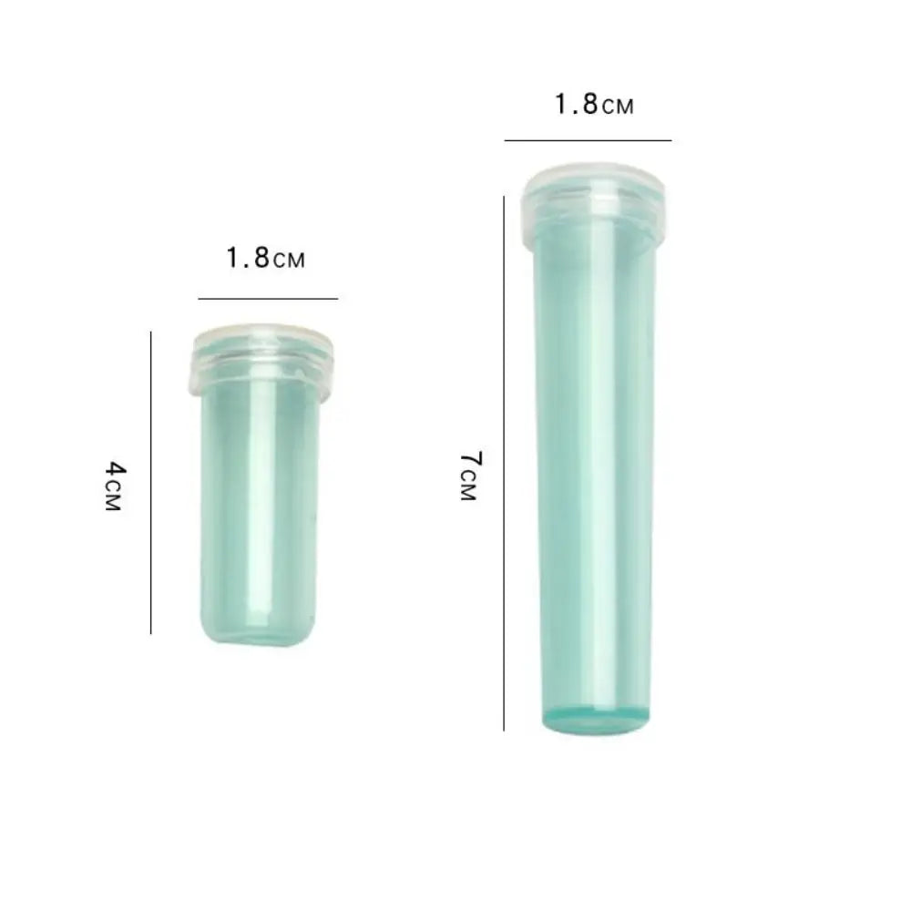 PVC Flower Fresh-keeping Tube Transparent Portable Plant Nutrition Tube 4cm/7cm Water Storage Container Floral Packing Supplies Peaceful Pleasures Health and Wellness