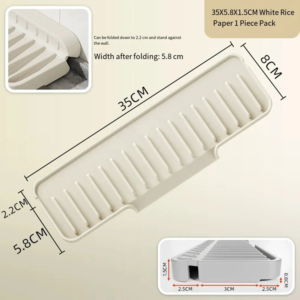 Silicone Kitchen Sink Splash Guard & Drainage Mat