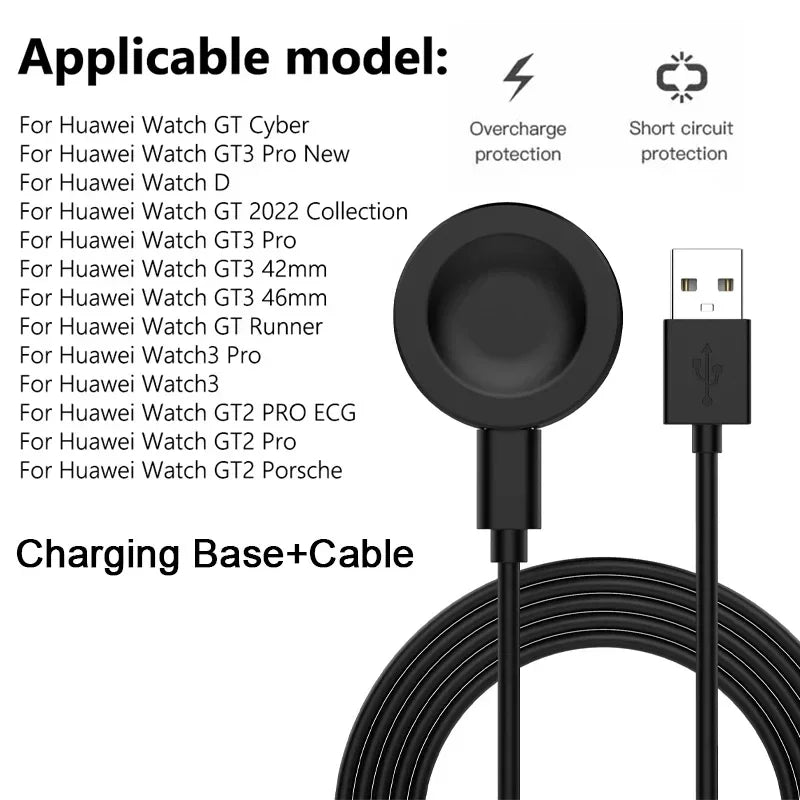Charger Dock For Huawei Watch 3 3 Pro ECG GT2 GT3 Pro Magnetic Charging Cradle Holder Base For Honor Watch Dream Magic 2 Charger Peaceful Pleasures Health and Wellness
