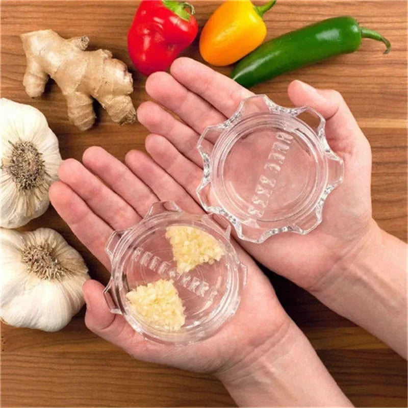Garlic Press Kitchen Acceesories Food Chopper Tools Fruit Slicer Manual Processor Bar Gadgets Dining Home Garden Peaceful Pleasures Health and Wellness