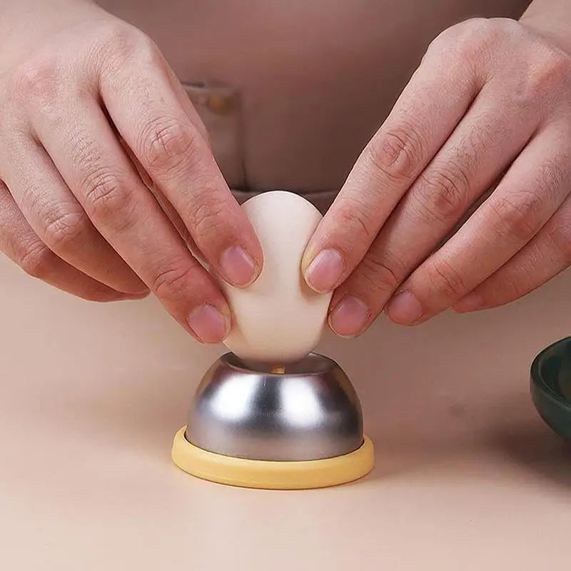 Stainless Steel Egg Piercer Hole Puncher for Easy Boiled Egg Peeling