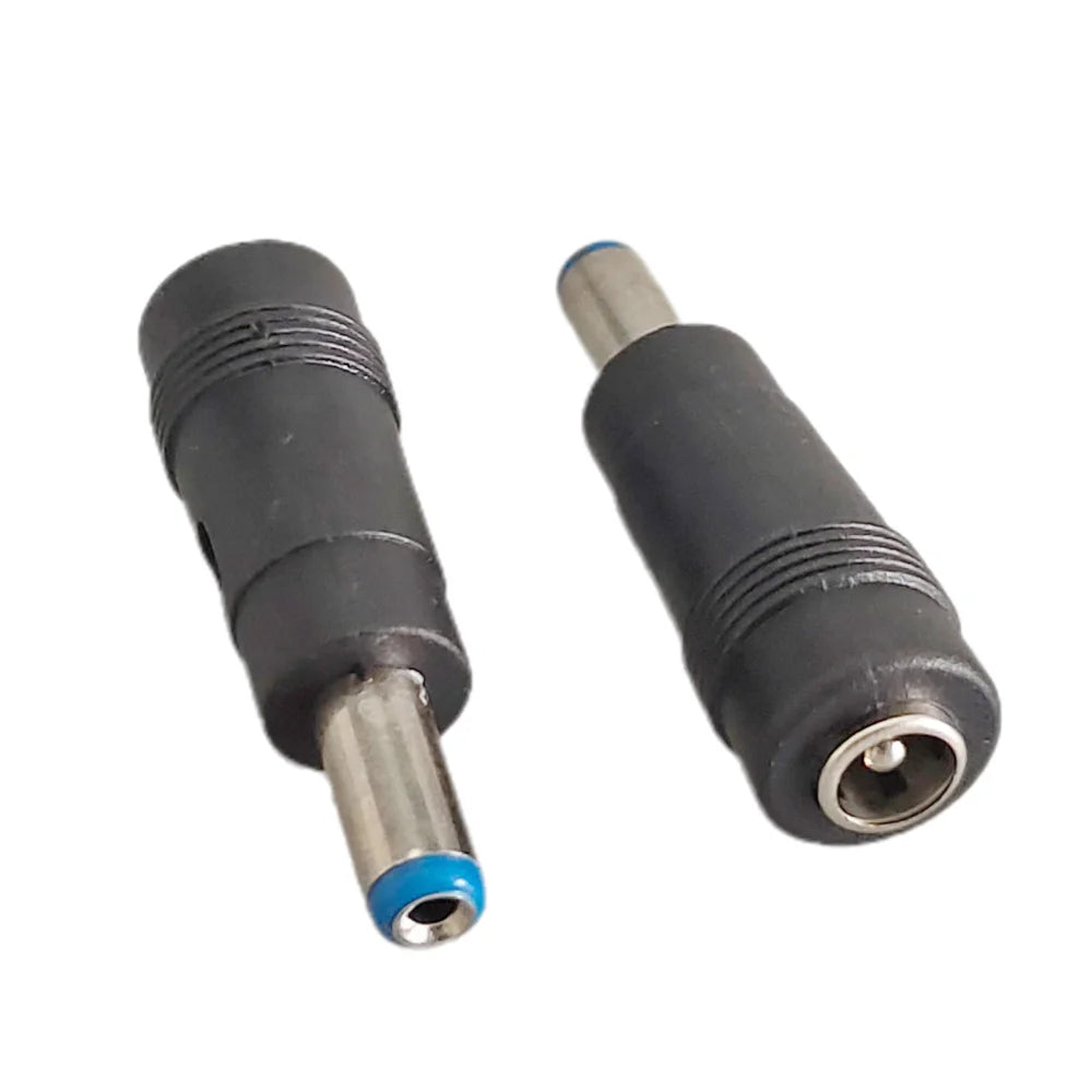 DC Power Male to Female Adapter 3.5x1.35mm 4.0x1.7mm 4.8x1.7mm 5.5x1.7mm 5.5x2.1mm 5.5x2.5mm 6.3x3.0mm 6.0x4.4mm Lapto Connector Peaceful Pleasures Health and Wellness 5.5x2.1mm 2Pcs