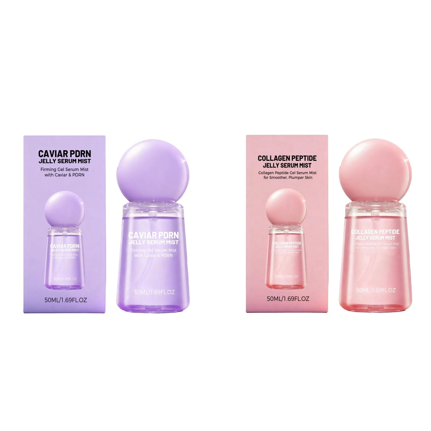 Jelly Face Essence Mist | Collagen Moisturizing Serum Spray 50ml