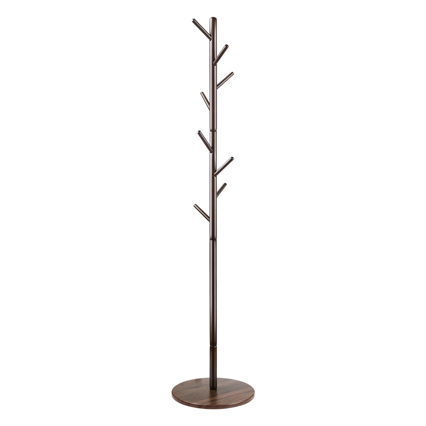 Clothes Hats Rack Floor To Floor Bedroom Coat Hook Bedroom Vertical Tree Branch Shape Holder Hat Scarf Handbag Storage Hanger Peaceful Pleasures Health and Wellness H172cm