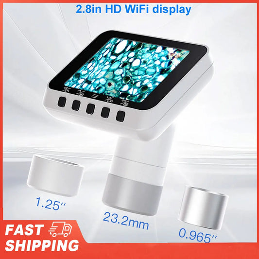 Wifi Electronic Eyepiece 1080P Video Recording Display Telescope Peaceful Pleasures Health and Wellness