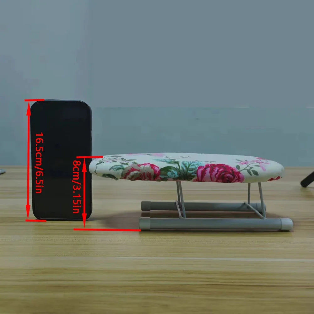 Mini Foldable Sleeve Ironing Board | Portable Desktop Iron Board
